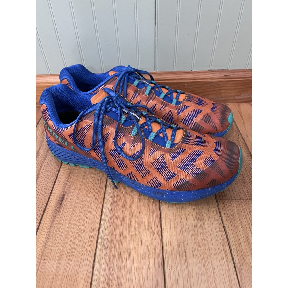 Merrell Men's All-Out Peak Shoes Size 14 Orange, Trail Running/Trekking